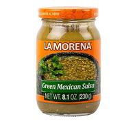 Salsa Messicana Di Peperoncino Verde- Salsa Verde Mexicana - Green Mexican Salsa La Morena, 230g