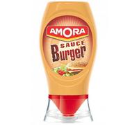 Salsa per hamburger, morbida, 260 g, Amora, 4 pezzi