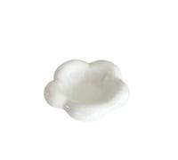 Salsa Piatti Bianco A Forma Di Cuore Ceramica Ciotola Rotonda Condimento Piatto Snack Piatto Da Servizio Piccolo Piatto Per La Cucina Casa