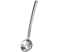 salsa piatto acciaio 316L premium tondo lungo 16 cm