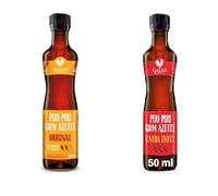 Salsa piccante Gallo Portugal + extra forte Piri Piri con olio d'oliva 2 x 50...