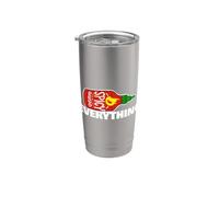 Salsa piccante su tutto Bicchiere termico in acciaio inox doppia parete