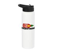 Salsa piccante su tutto Stainless Steel Insulated Water Bottle