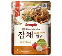 Salsa Sempio Japchae (60g) - Cucina Coreana Autentica a Casa. Gusto Dolce e Salato per Noodles Saltati in Padella