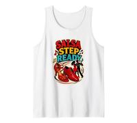 Salsa Step Ready Danza Passi Ritmo Canotta