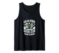 Salsa Verde Social Club Troppo Caldo per Resistere Detto Divertente Canotta