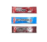 Salse Assortite Colona Maionese, Ketchup e Barbecue BBQ Sauce 60 Bustine