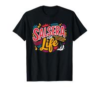 Salsera Salsa Ballo Latino Maglietta