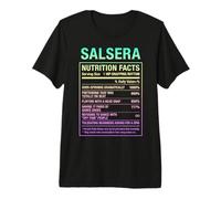 Salsera Salsa Queens Amanti della Danza della Salsa Maglietta Premium