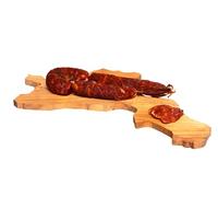 Salsiccia Calabrese Piccante 400g - Salumi Artigianali Tipici Calabresi, Ideale Per Panino, Antipasti, Aperitivi - Artigianale Sottovuoto