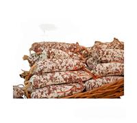 SALSICCIA di MANGALICA STAGIONATA SALSICCE CARNE di SUINO MANGALICO MAIALE 1 Kg