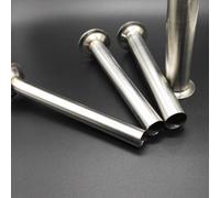 Salsiccia Imbuto Kit Clistere Strumento Riempimento Argento 4pcs Set Cibo