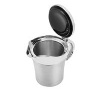 Salsiera in Acciaio Inox 450ml, Doppia Parete Termica per Salsa