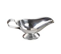 Salsiera in acciaio inox for bistecca e pepe, brocca for salsa, salsa, salsa, salsa western, succo di frutta(M)