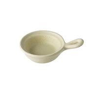 Salsiera in porcellana, Brocca for latte e salse in ceramica multicolore con manico(Beige)