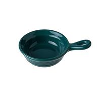 Salsiera in porcellana, Brocca for latte e salse in ceramica multicolore con manico(Bianco)