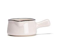 Salsiera in porcellana con piattino, design tradizionale per salse e sughi - elegante tavola per occasioni speciali