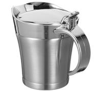 Salsiera Termica in Acciaio Inox da 450ml, Doppio Isolamento