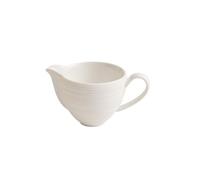 Salsiere Brocca for latte in ceramica con motivo a linee e manico, creativa, con bocca appuntita, for salse for hotel e ristoranti Bricco Latte(Piccolo)