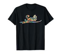 Salt Beach Life Sarcastic Attitude Tie Dye Vintage Varsity Maglietta