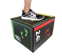 Salt Box Palestra, Scatola Di Fitness Non Slip, Cubo Di Bilanciamento Professionale | EPE Pearl Cotton, Superficie Non Slittata | 40 × 50 × 60 Cm, Per Allenamenti Di Palestre E Garage Domestici