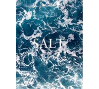 Salt: Coastal Decorative Book | Modern Beach House Accent for Coffee Tables and Shelves