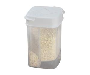 Salt Control Bottle - Quantitative Spices Jars Empty Bottles,measuring Salt and Pepper Shaker Bottle, with Double-Lid Design, Food Grade Seasoning Bottles Airtight Spices Containers for Pepper a