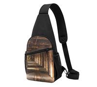 Salt Mine - Marsupio tattico con stampa della miniera di sale, borsa da corsa, marsupio da ciclismo, nero, taglia unica, Nero , Taglia unica