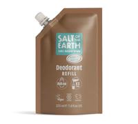 Salt of the Earth - Deodorante naturale Roll On Refill - Zenzero | Bustina da 225 ml - 3 ricariche roll-on per protezione a lunga durata e formula vegana, ingredienti di origine naturale al