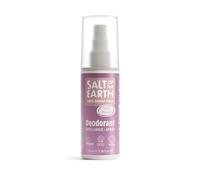 Salt of the Earth, Deodorante Spray Naturale, Fiori di Peonia - Vegano, Protezione a Lunga Durata, Ricaricabile, Approvato da Leaping Bunny, Made in the UK - 100 ml