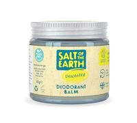 Salt Of the Earth Natural Deodorant Balm, Unscented, Vegan, Long Lasting Protection, Leaping Bunny Approved, Plastic & Aluminium Free, Made in the UK, 60 g