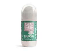 Salt Of the Earth Natural Deodorant Roll On by Melon & Cucumber - Refillable, Vegan, Long Lasting Protection, Leaping Bunny Approved, Made in UK - 75ml