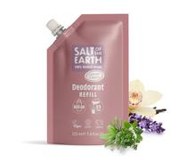 Salt of the Earth - Ricarica per Deodorante Roll On Naturale, x3 Utilizzi - Lavanda & Vaniglia - Vegano, Protezione a Lunga Durata, Certificato Leaping Bunny, Prodotto nel Regno Unito - 225ml
