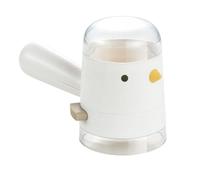 Salt Shaker ergonomico, piccola bottiglia di macinino per la casa | PP Materiale con PC Build e chiusura in silicone leggero, adorabile dispenser di condimento per