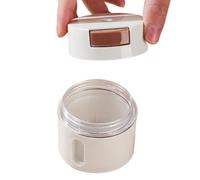 Salt Shaker - Quantitative Seasoning Containers | Magnetic Kitchen Salt Shaker | 0.5g Seasoning Dispenser For Cooking Baking, Precision Measurement, Magnetic Attachment, Compact Design For Organ