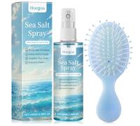 Salt Water Spray, Sea Salt Spray - Acqua di Mare per Capelli - Prodotto per il Pre-Styling, per Capelli più Folti & Texture Stabile(100 ml + 1 Pettine)