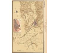 Salta Argentina Map Journal: Vintage Map Notebook