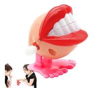 Saltando Giocattoli Ripieno Meccanico, Giocattolo Dente Denti Che Claccano, Giocattoli Che Schiaffo Denti, Giocattolo Divertente Piccoli Piedi, del Dente s per La Decorazione di