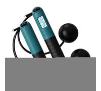 Saltare La Corda | Skipping Rope Senza Roda Con Contatore | Ropee Di Salto Ponderato Senza Rota | ROPEE DI ALL'INTERZAZIONE FITNESE CONTRO CONTRO Digital, Design Ponderato Per La Palla Per Allenamenti