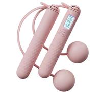 Saltare La Corda | Skipping Rope Senza Roda Con Contatore | Ropee Di Salto Ponderato Senza Rota | ROPEE DI ALL'INTERZAZIONE FITNESE CONTRO CONTRO Digital, Design Ponderato Per La Palla Per Allenamenti