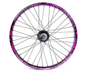 Saltbmx Ruota Posteriore Everest Freecoaster Lsd 20´´ Black / Purple