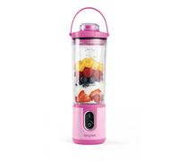 Salter ActiBoost frullatore portatile cordless, bottiglia 450 ml, 100 W, rosa