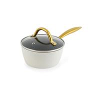 Salter Aerotech Pro Casseruola 16 cm - Rivestimento antiaderente 30 volte più resistente*, adatta al forno, coperchio in vetro, adatta all’induzione, sicura per utensili in metallo, alluminio forgiato