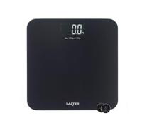 Salter Bilancia Digitale da Bagno - Bilancia Elettronica per Peso Corporeo, 180kg/28st 3lb, Display LCD Facile da Leggere, Lettura Immediata con Passo Sopra, Include Batterie, Vetro Testurizzato