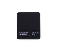 Salter Bilancia elettronica da caffè 3 kg, precisione 0,1 g, timer | Batteria ricaricabile USB, funzione tara, display digitale, tappetino protettivo in silicone, per espresso, filtro, pour-over