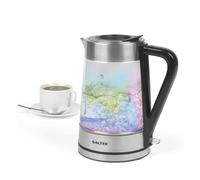 Salter Bollitore in vetro iridescente, 1,7 L, LED blu
