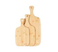 Salter BW06732 Set di taglieri in bambù, 30/35/45cm, Set di 3 taglieri da cucina, resistente e durevole, ideale per servire carni, frutta, salsiccia e formaggio, perfetto come regalo, facile da pulire