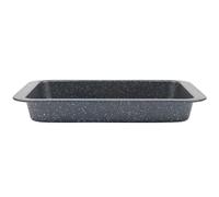Salter BW07032EU7 Teglia profonda in acciaio al carbonio, rivestimento antiaderente, facile da pulire torrefattore, Megastone Collection, Forno Sicuro fino a 220°C, Senza PFOA, 36 cm