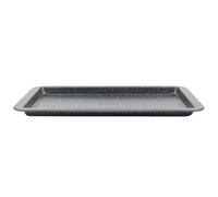 Salter® BW07033EU7 Megastone Collection Teglia da forno in acciaio al carbonio, placca da forno, antiaderente, facile da pulire, adatta per l'uso in forno, priva di PFOA, 37 cm, nero