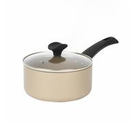 Salter BW11108EU7 Olympus Collection - Pentola alluminio pressato da 18 cm, coperchio in vetro temperato, antiaderente, morbidi manici in bachelite, facile da pulire, Ottimo per zuppe e stufati